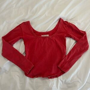 Red long sleeve